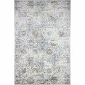 Bashian 5 ft. 1 in. x 7 ft. 6 in. Sevilla Collection Polypropylene & Polyester Power Loom Area Rug Ivory S234-IV-5X7.6-SV2004
